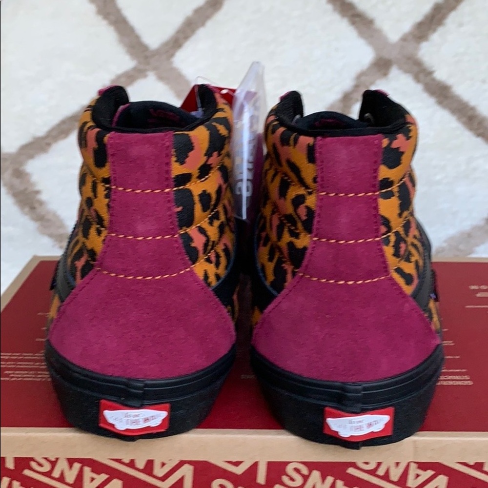 VANS SH8-HI PRO PUNK BEST RED/BLACK MEN’S - Picture 8 of 16